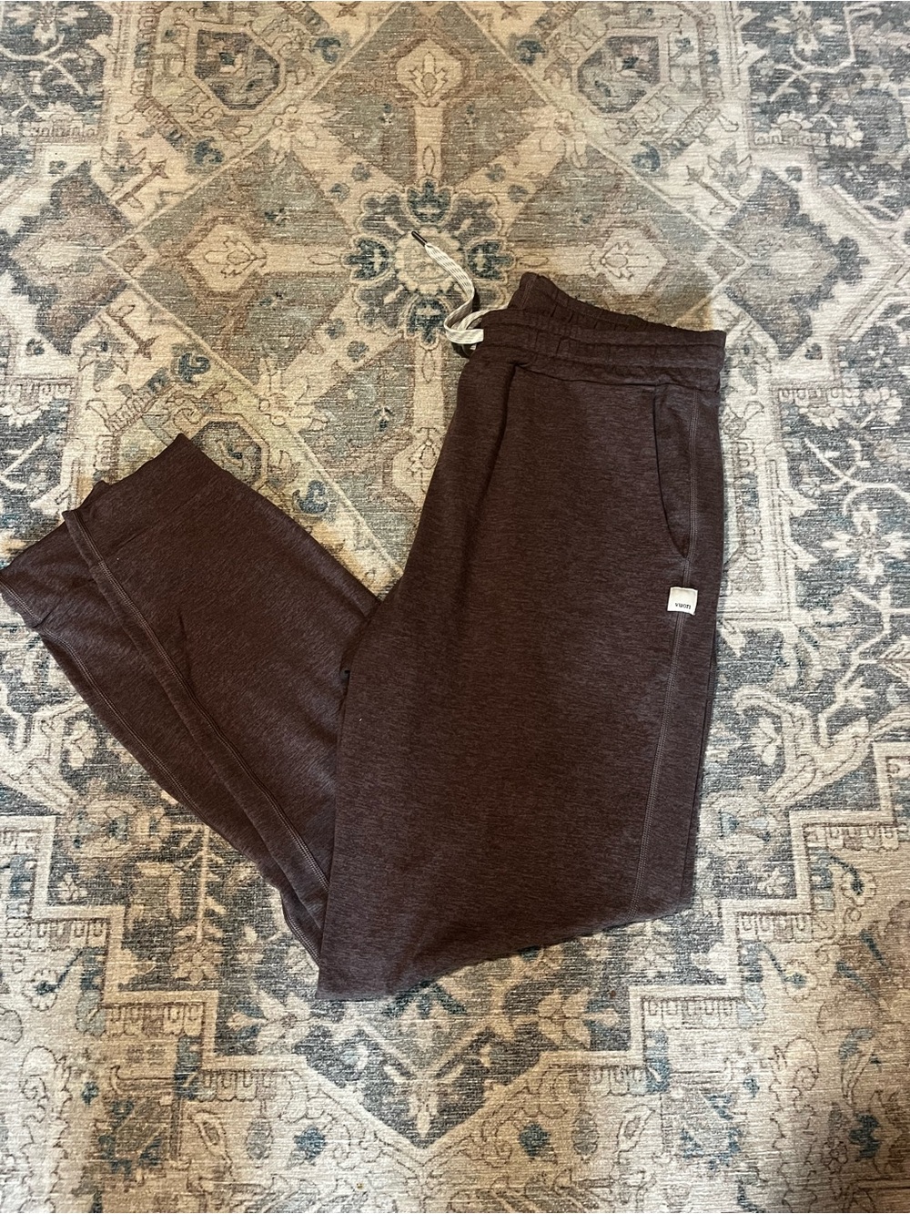 Vuori Brown Drawstring Joggers